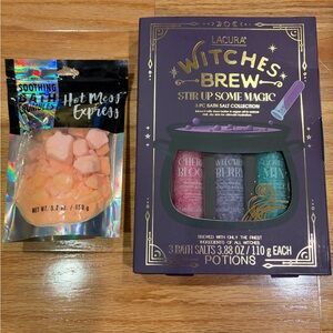 Great gift! New set of Witches Brew bath sales & Hot Mess Express bath crumbles.